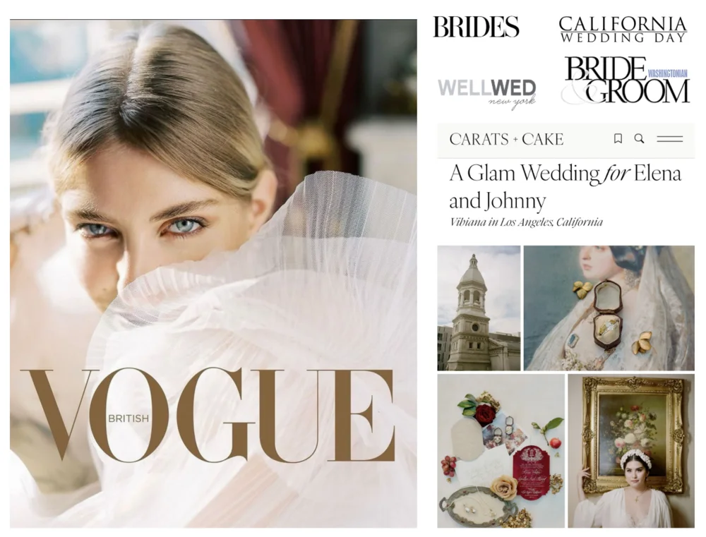 British Vogue and wedding publications