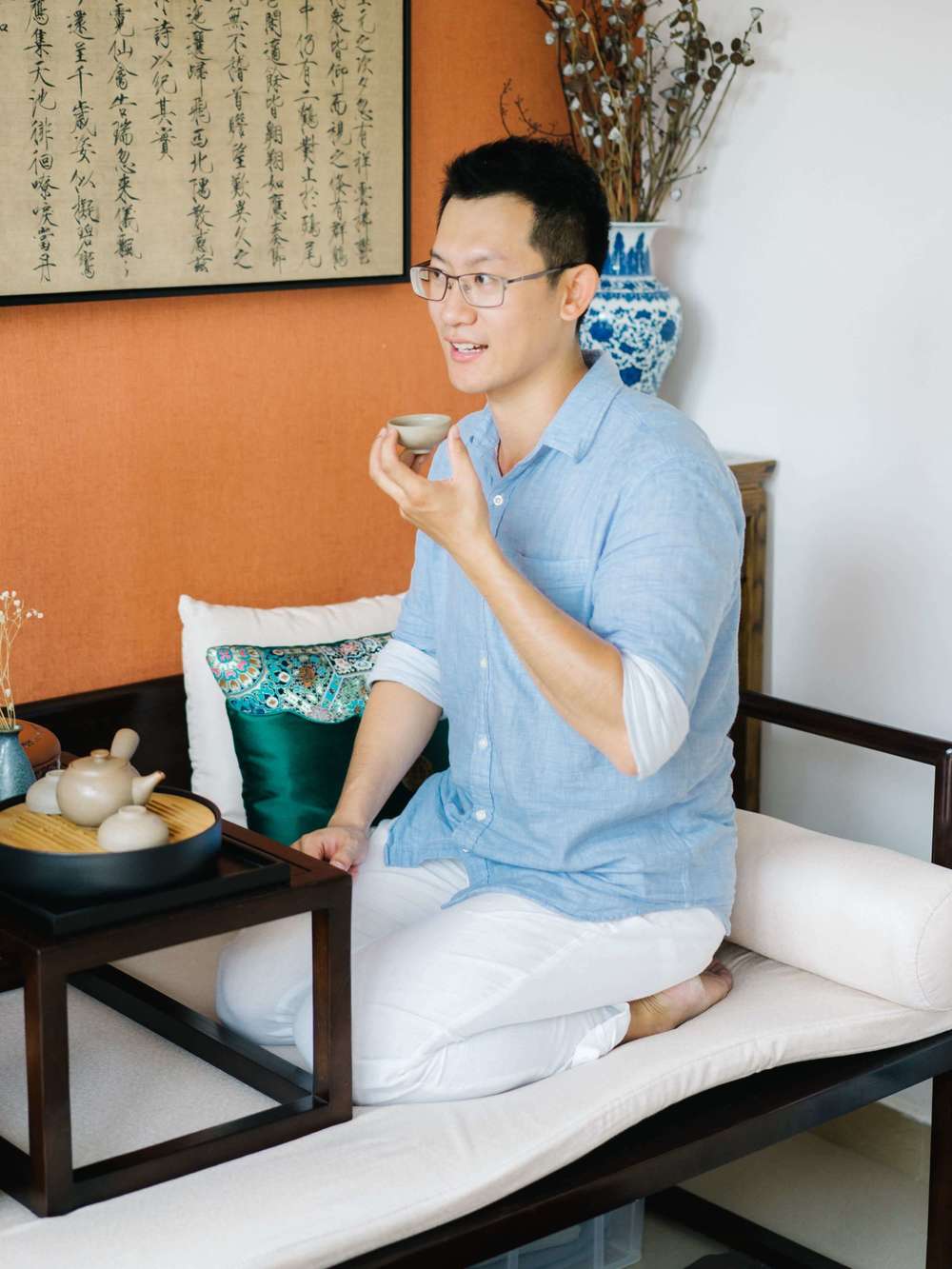 Morning Breakfast in Forbidden City