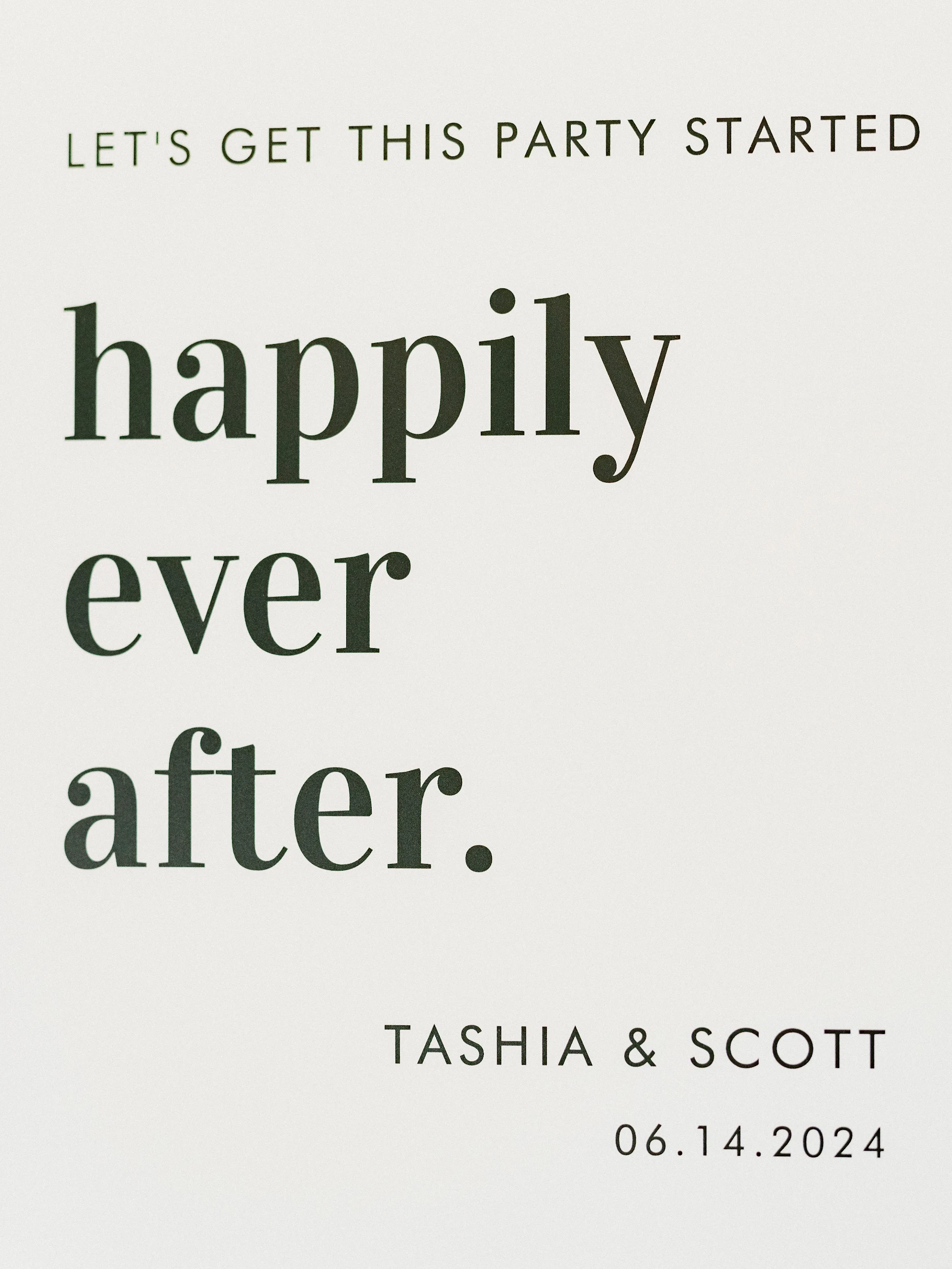 Tashia & Scott — Wedding