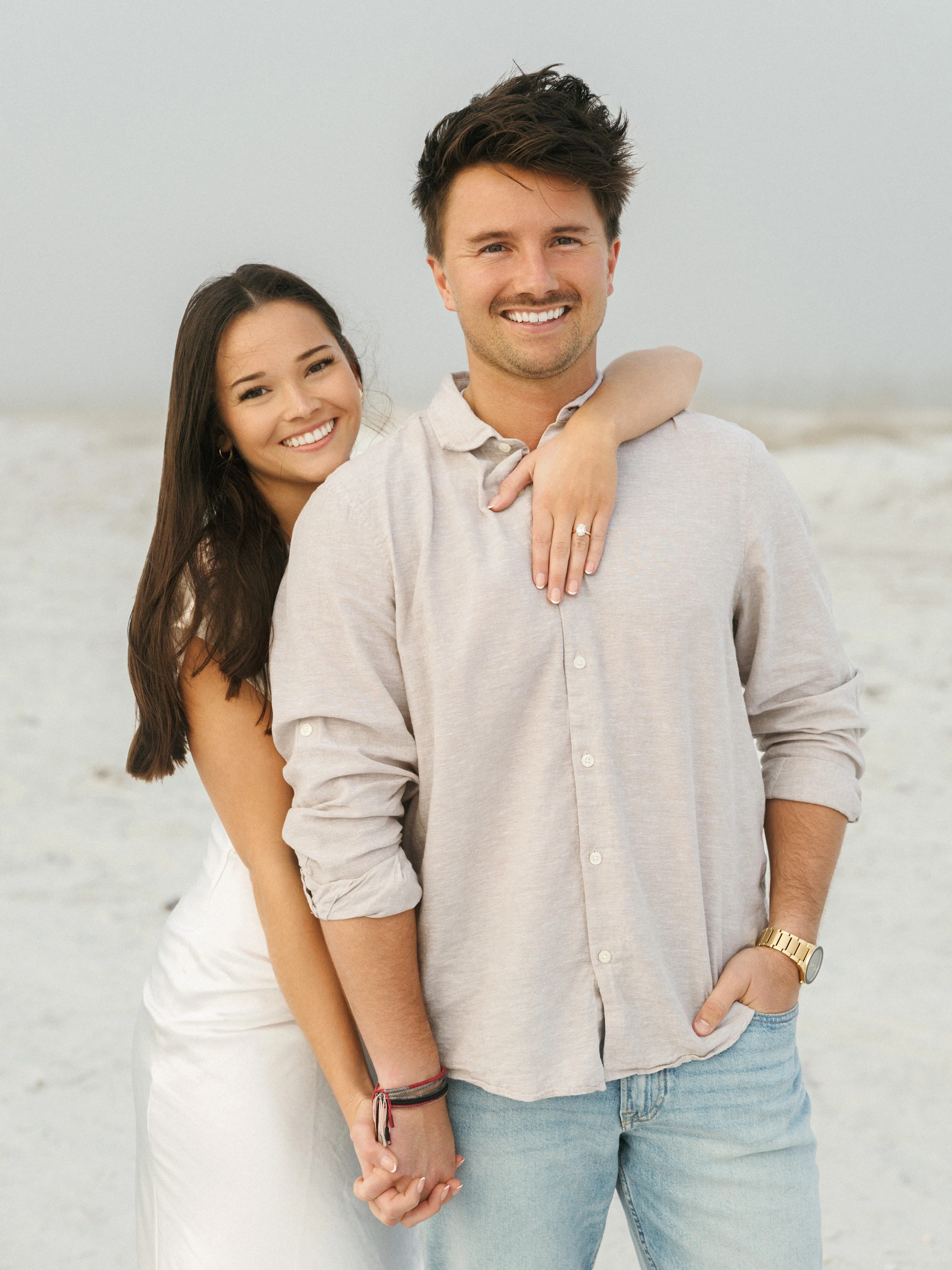 Emily and Carson engagement