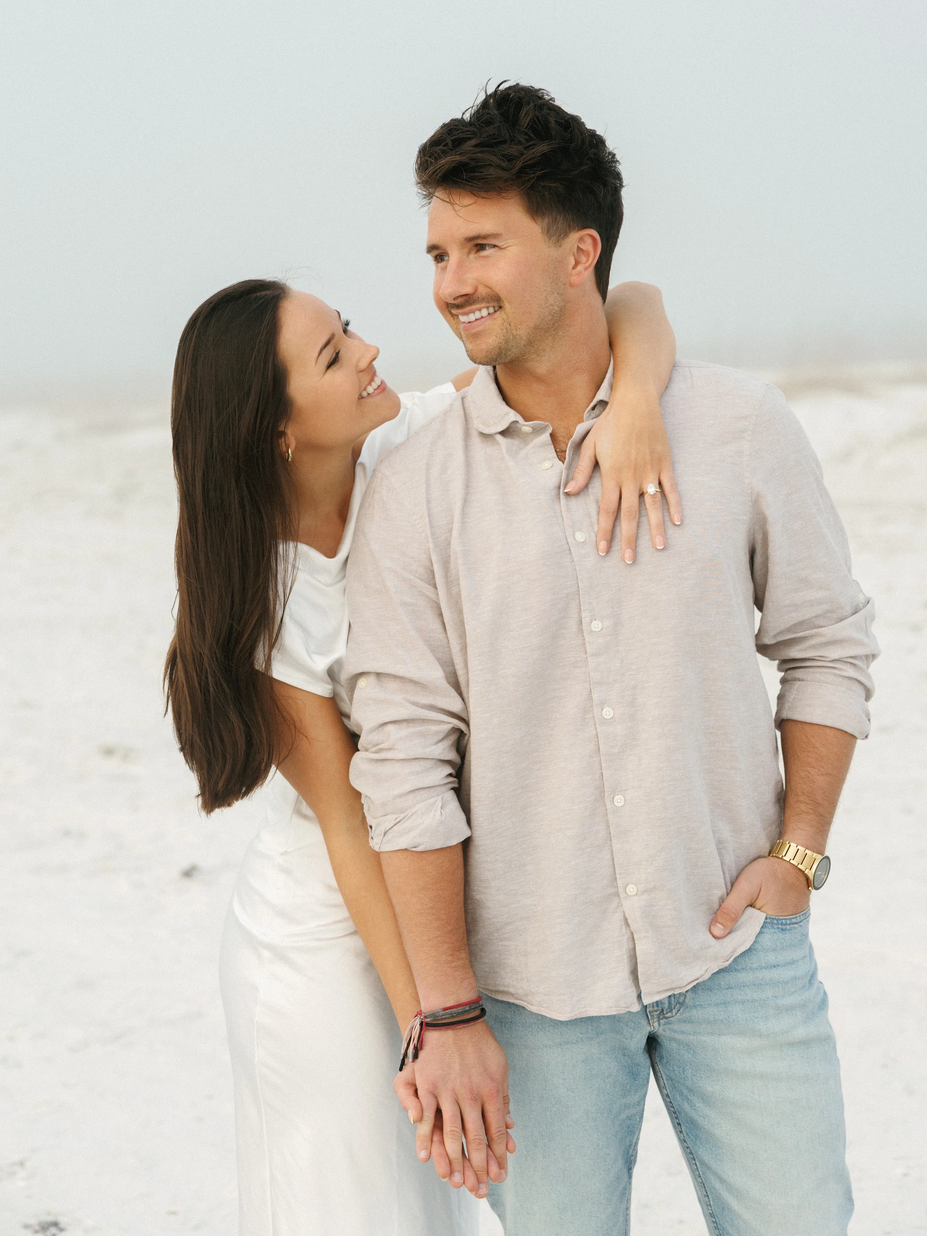Emily and Carson engagement