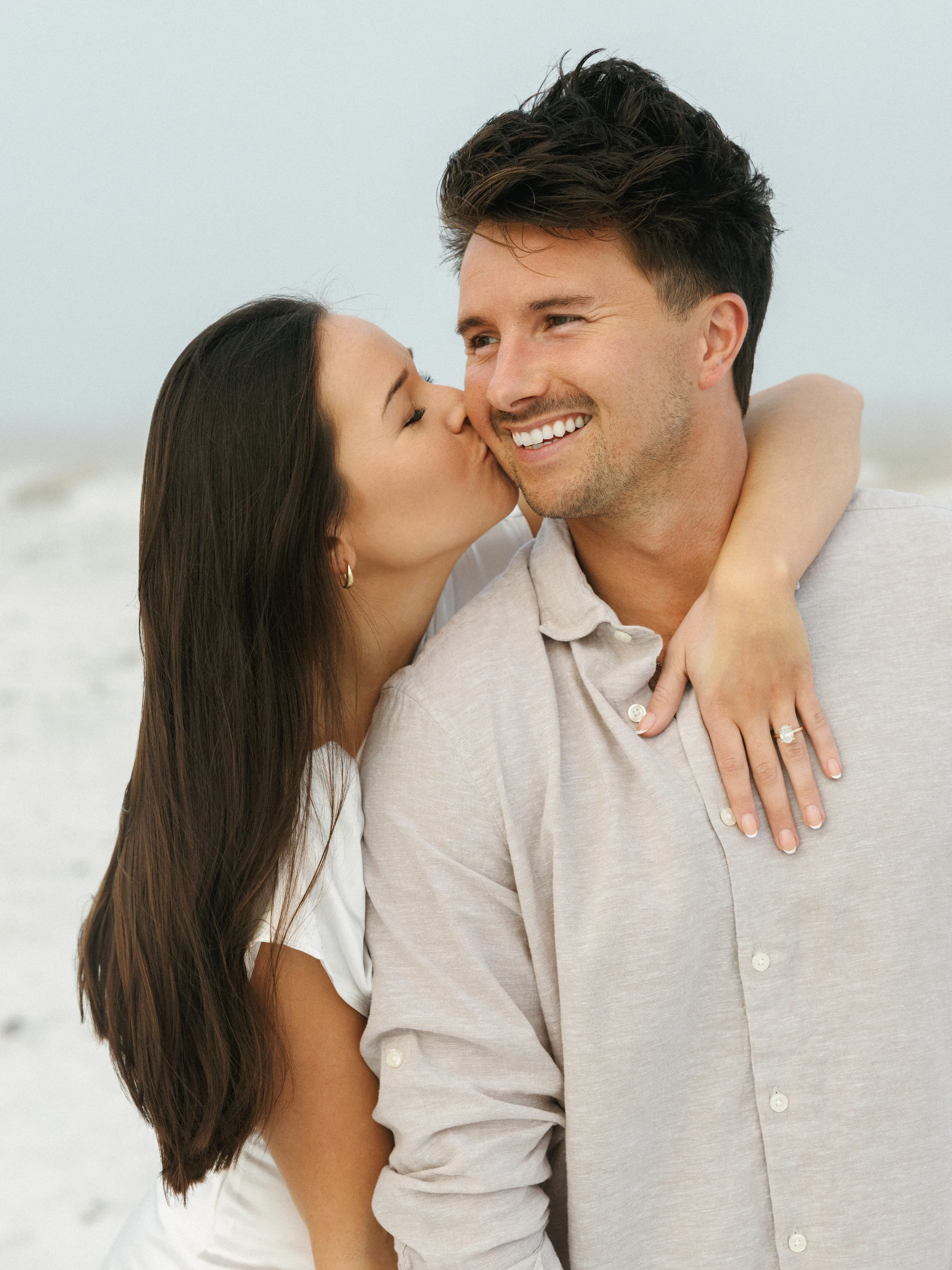 Emily and Carson engagement