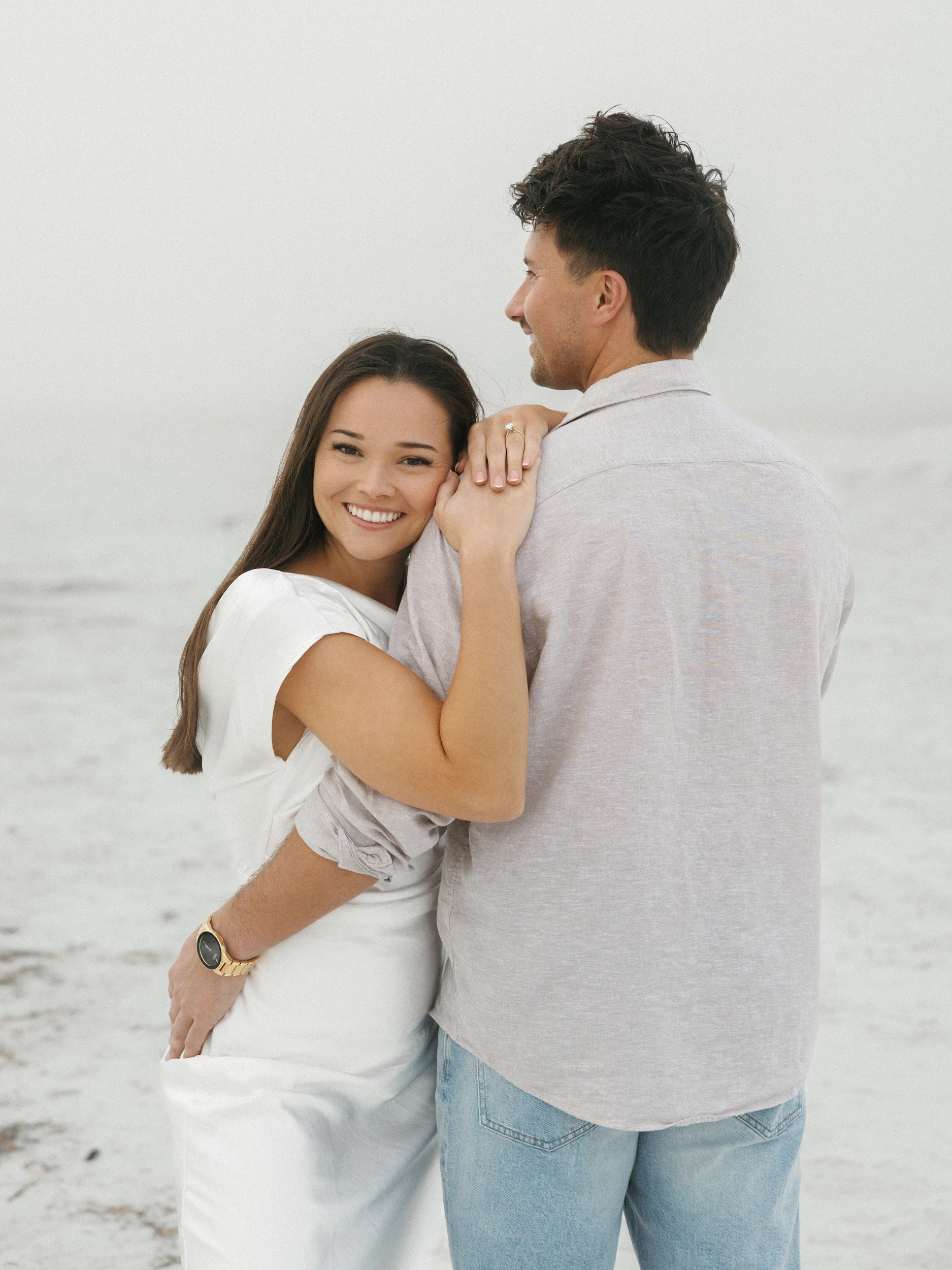Emily and Carson engagement
