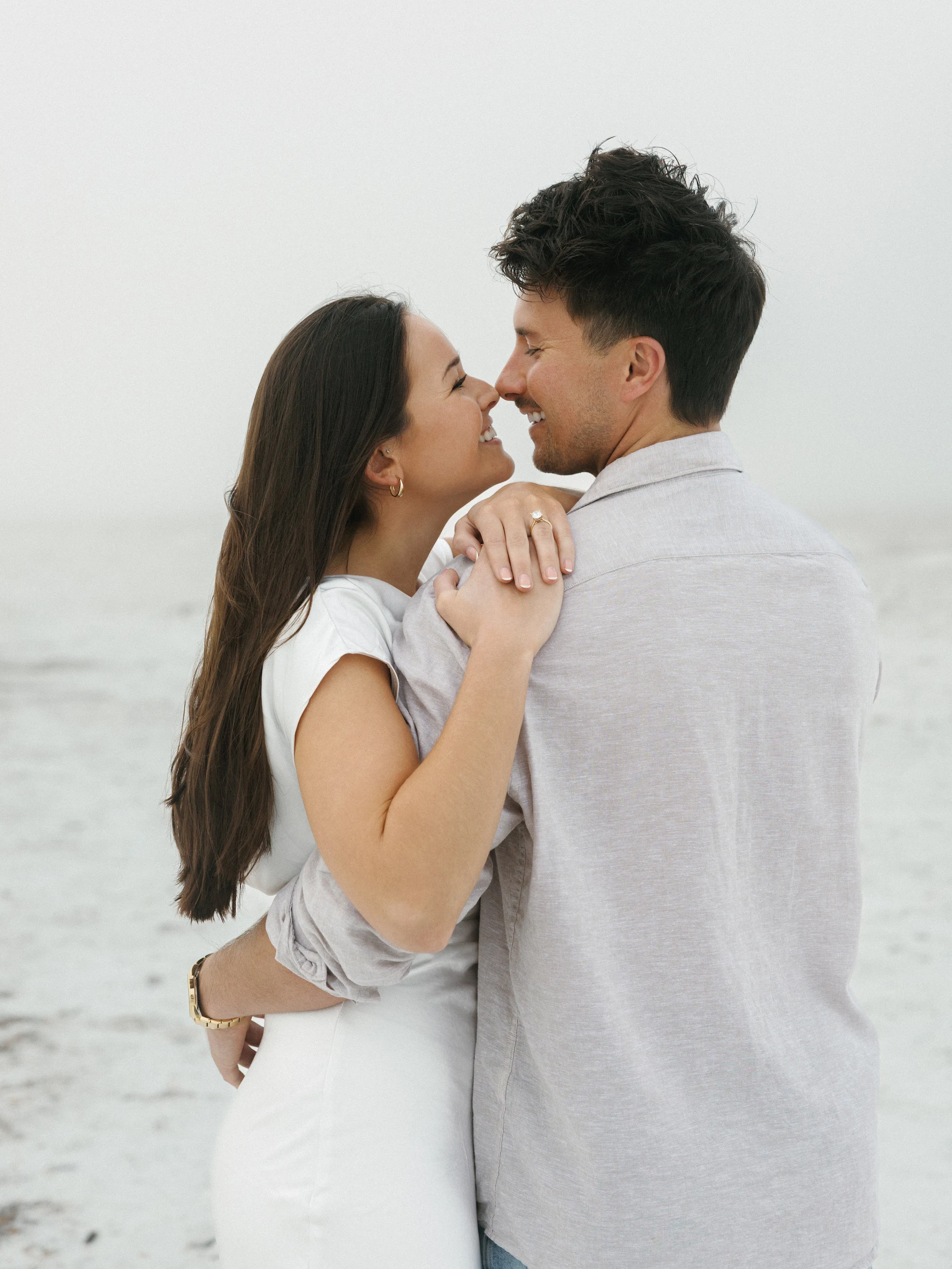 Emily and Carson engagement