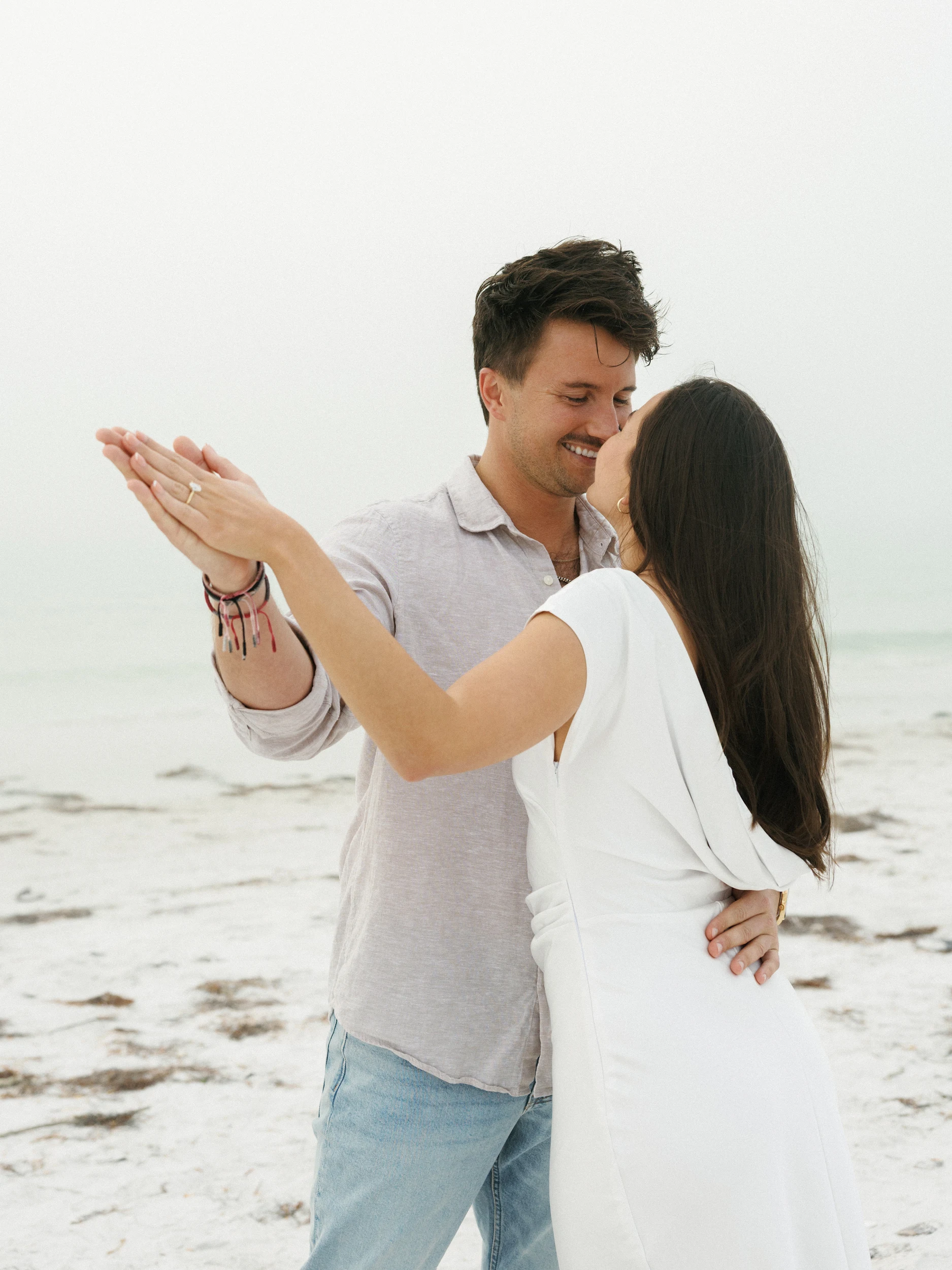 Emily and Carson engagement