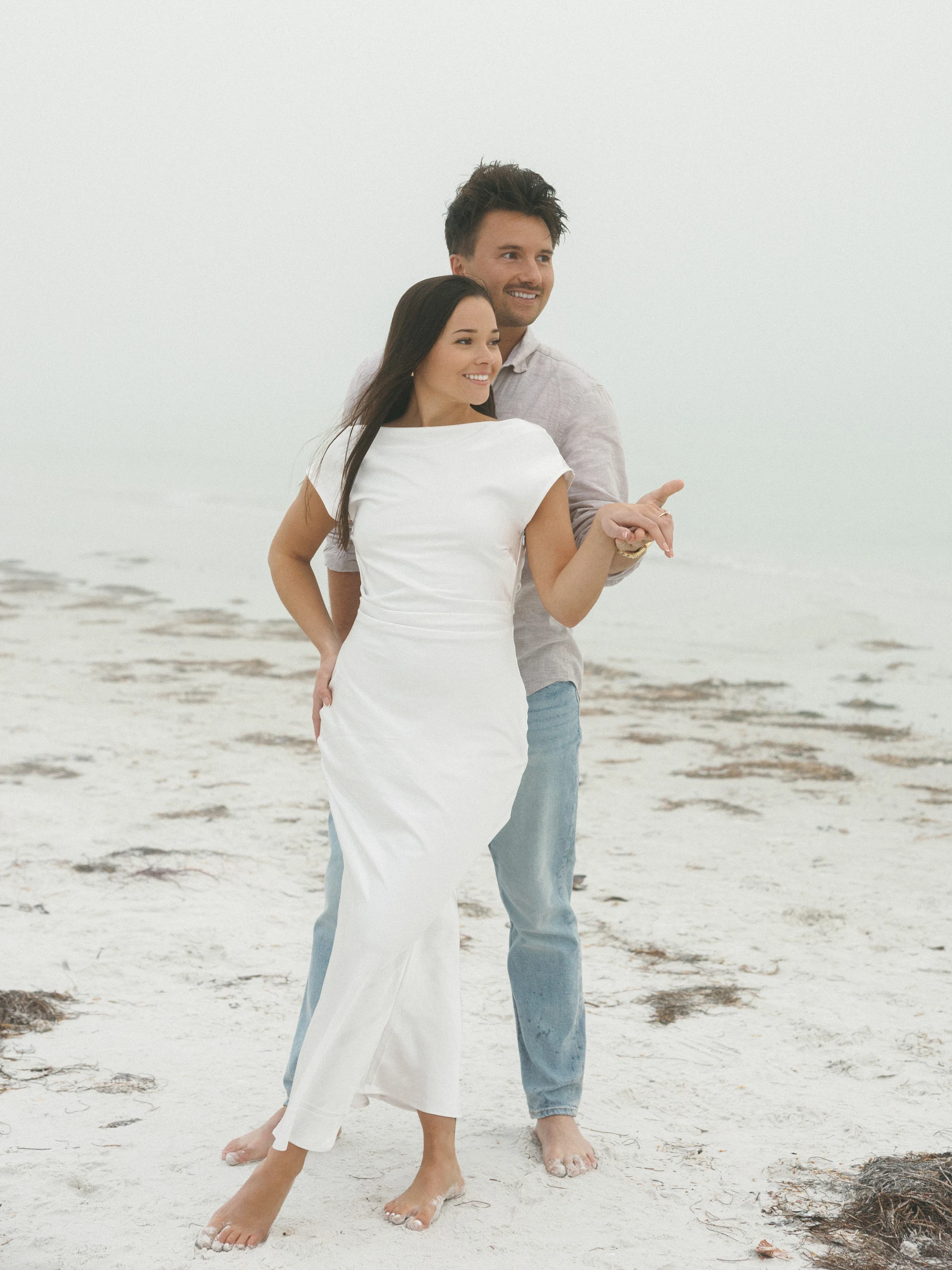 Emily and Carson engagement