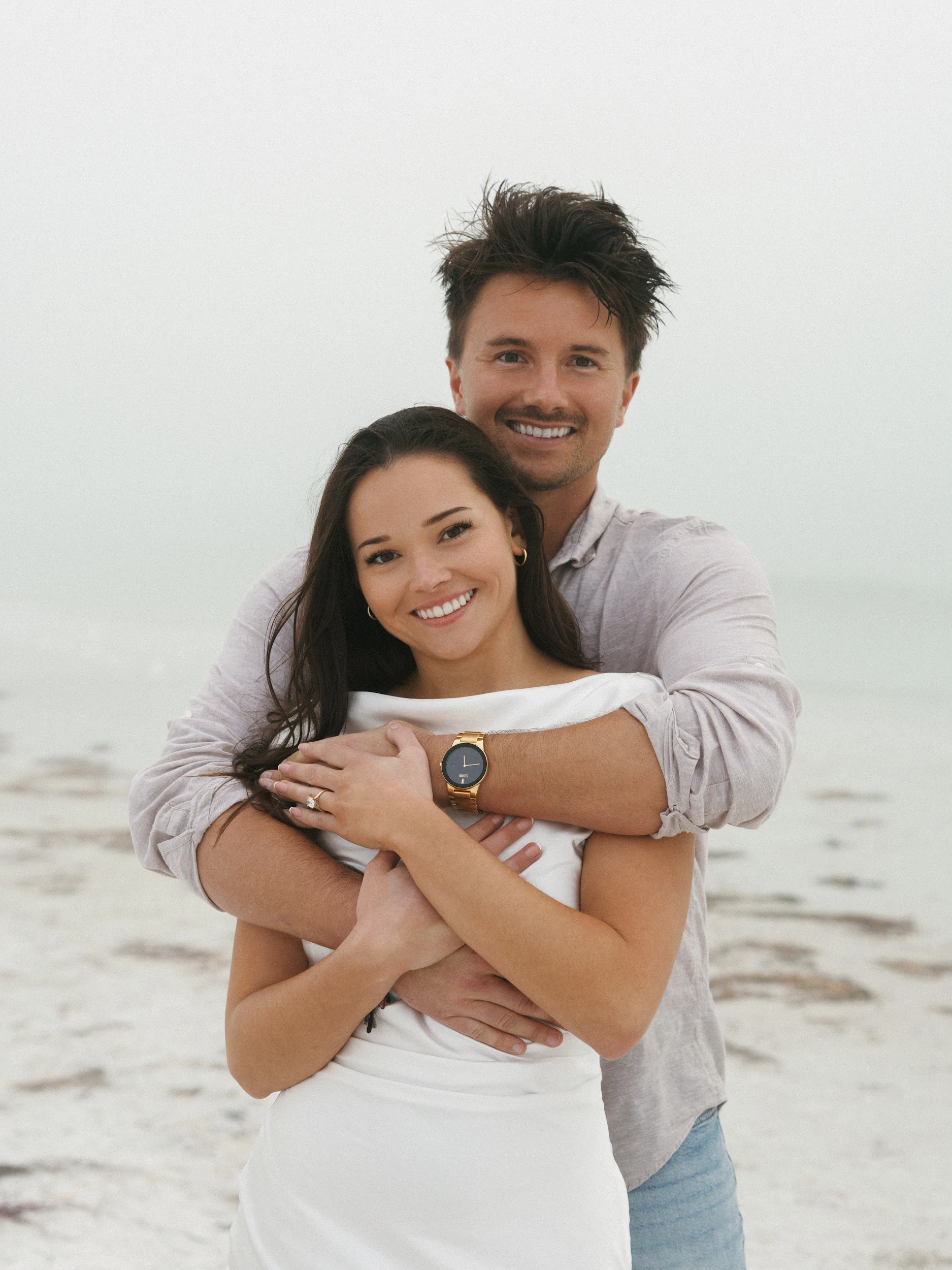 Emily and Carson engagement