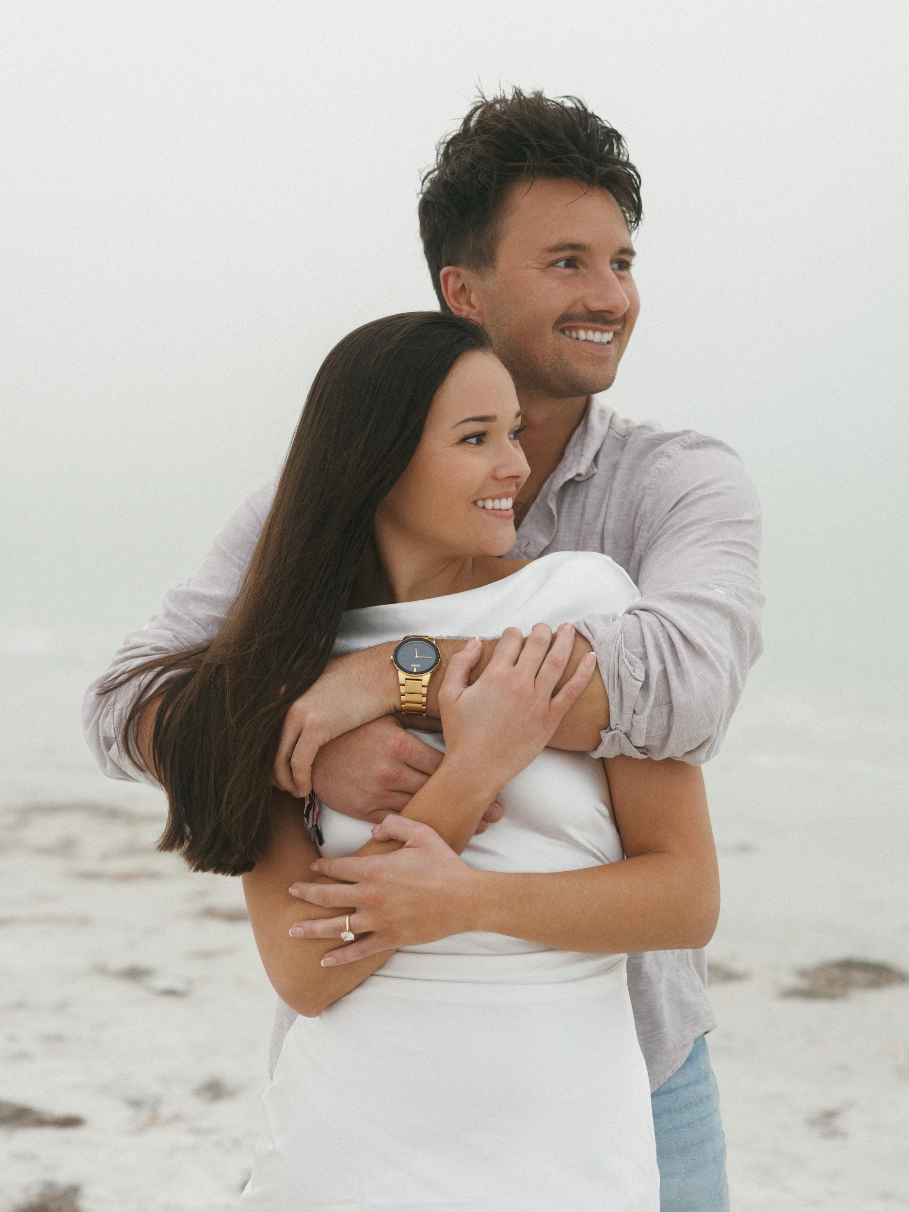 Emily and Carson engagement