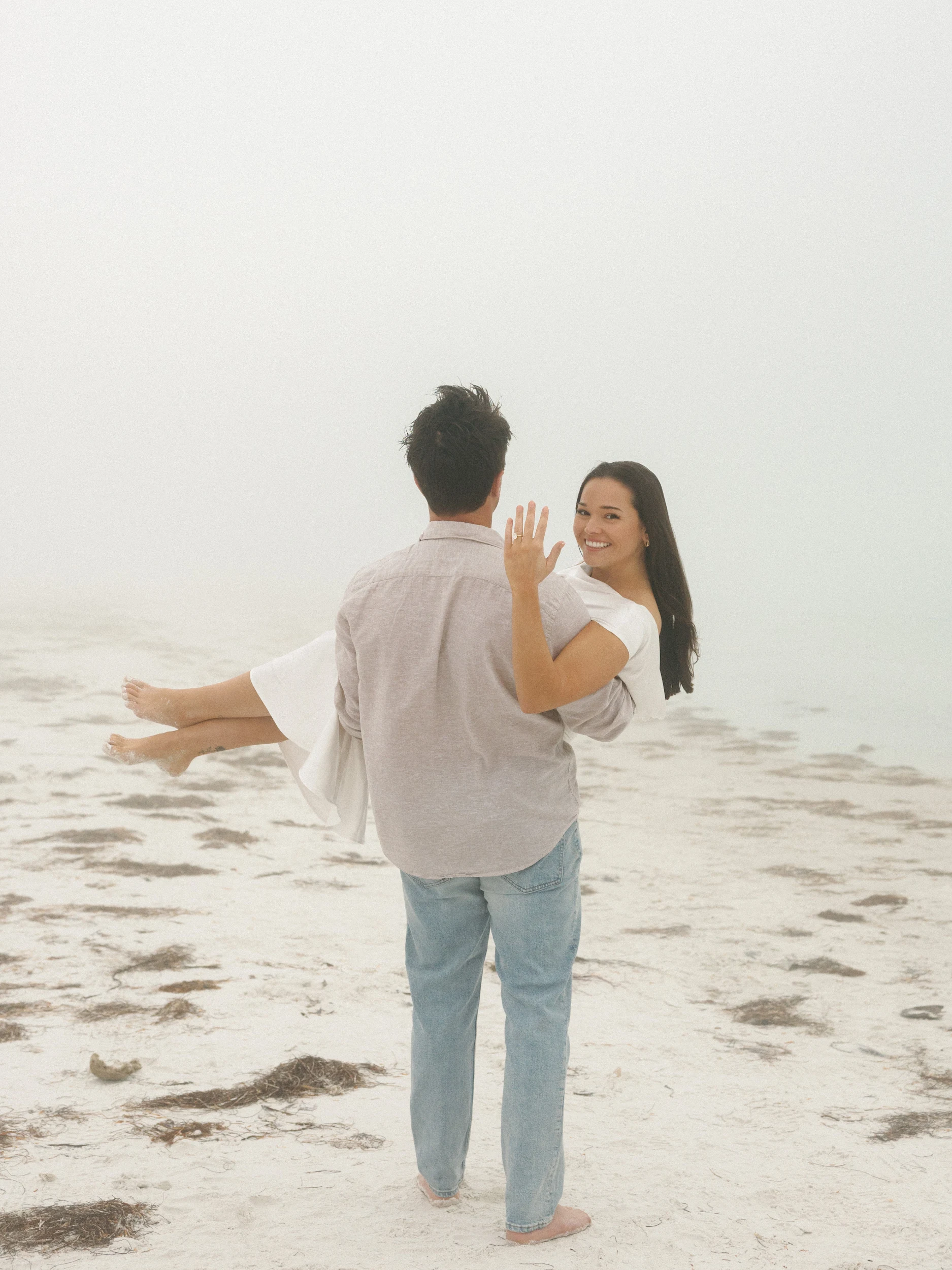 Emily and Carson engagement