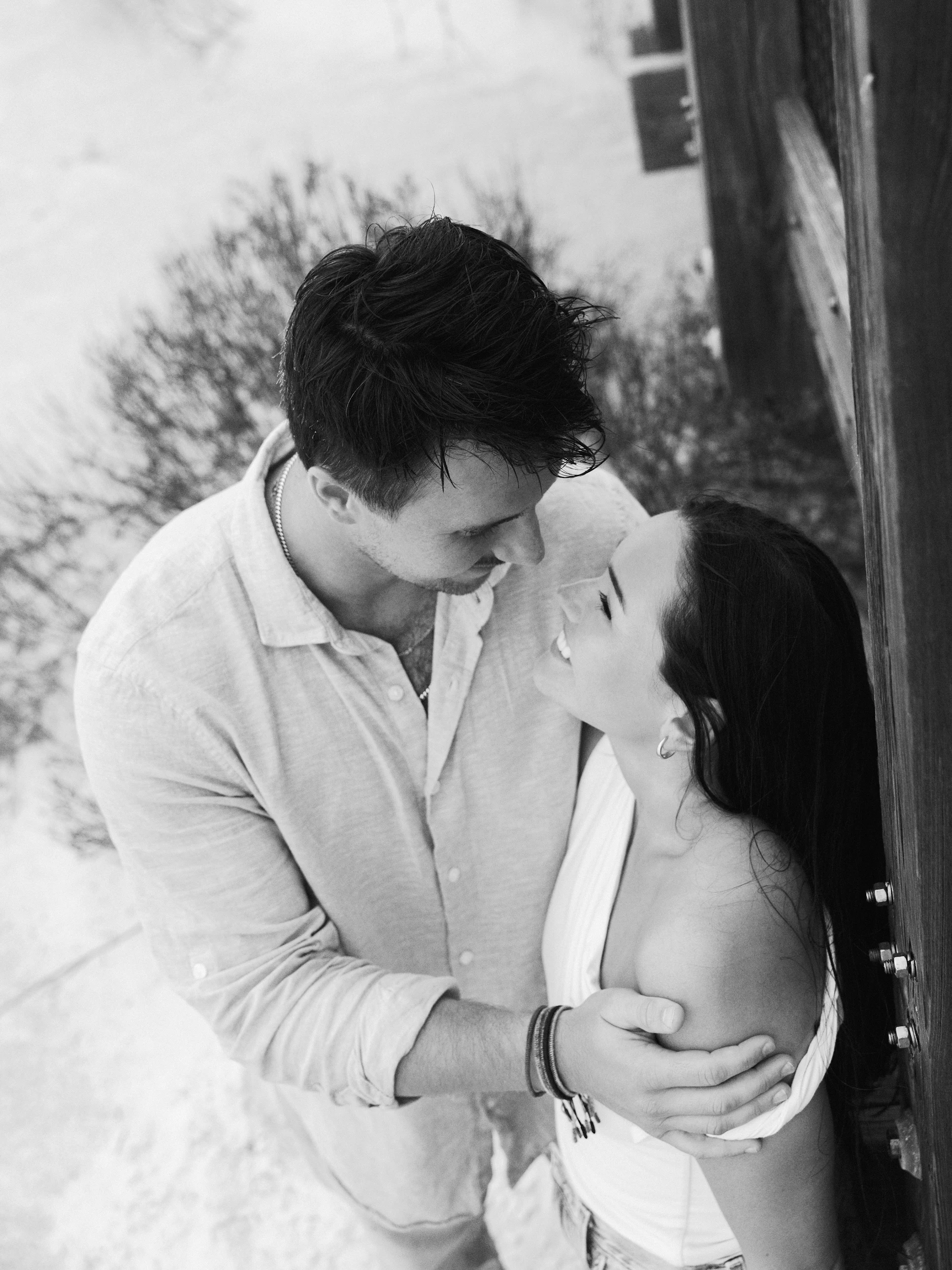 Emily and Carson engagement