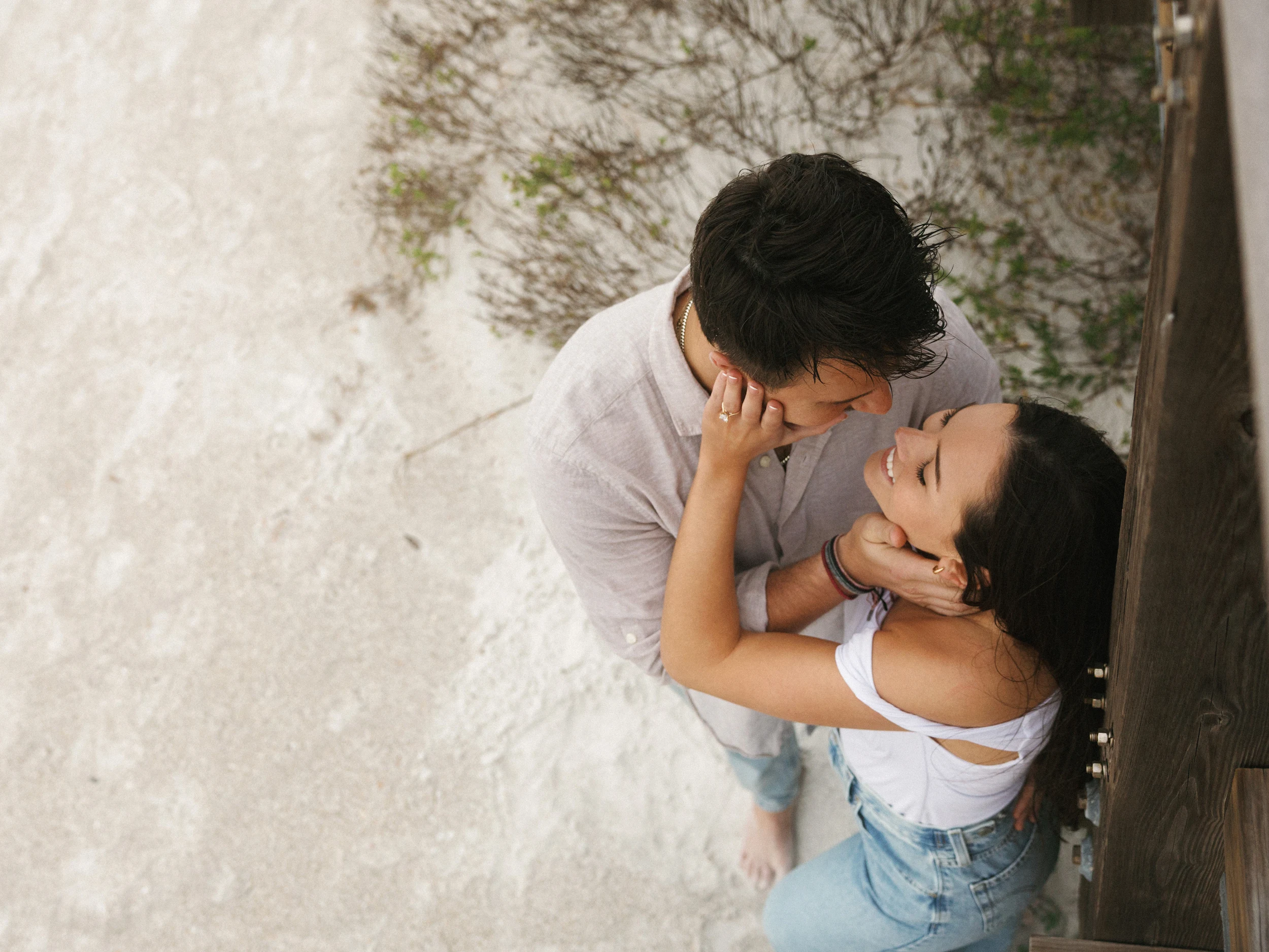 Emily and Carson engagement