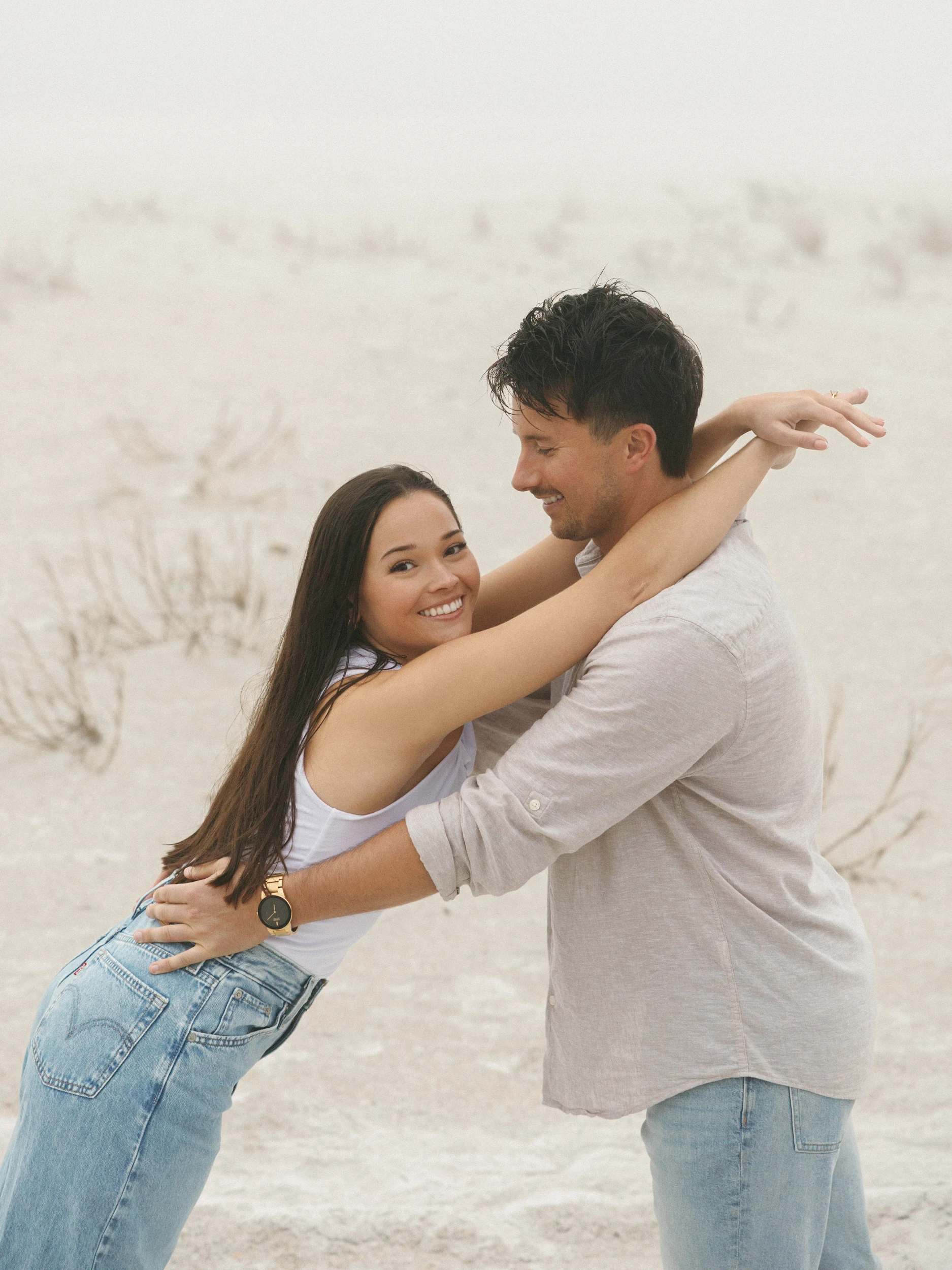 Emily and Carson engagement