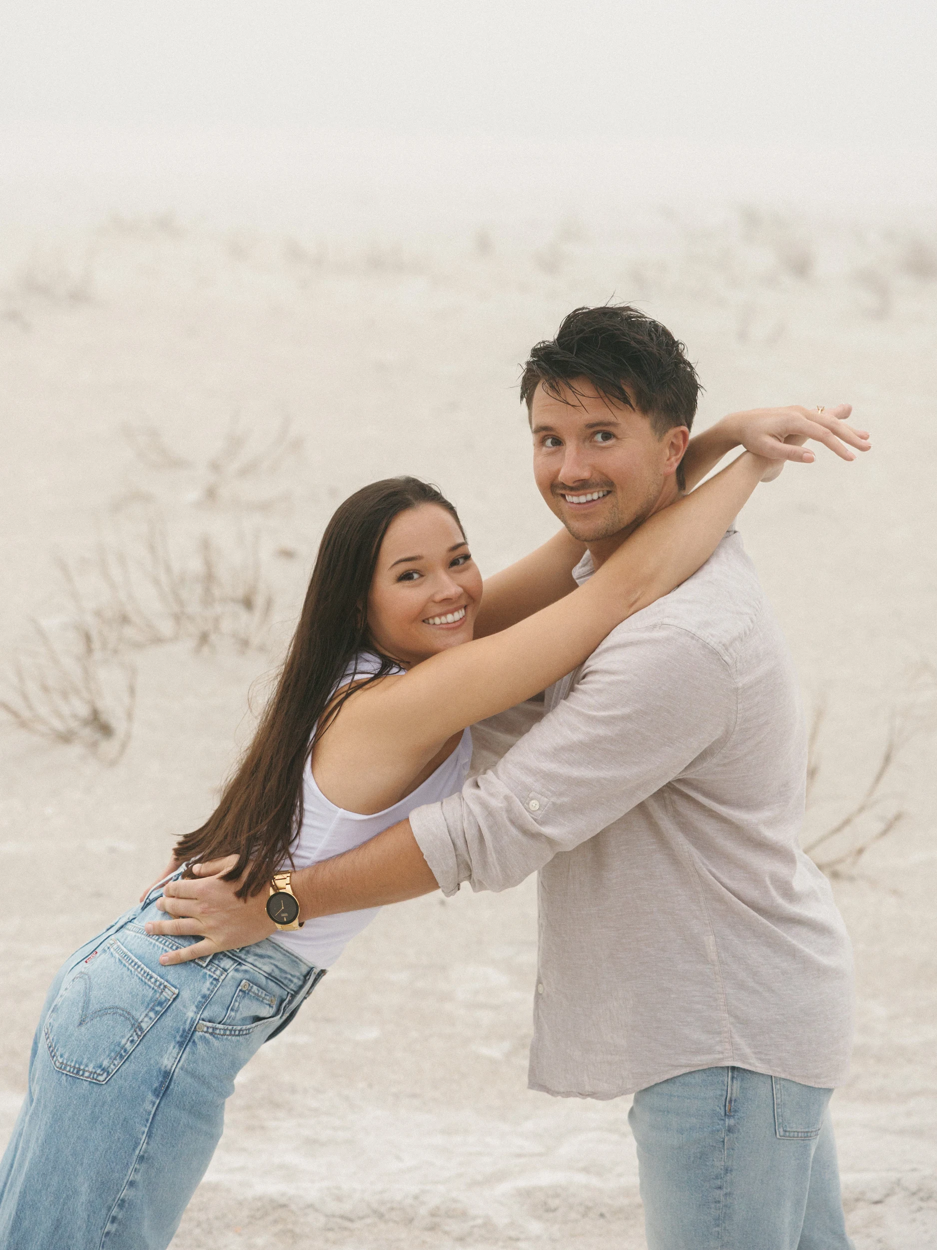 Emily and Carson engagement