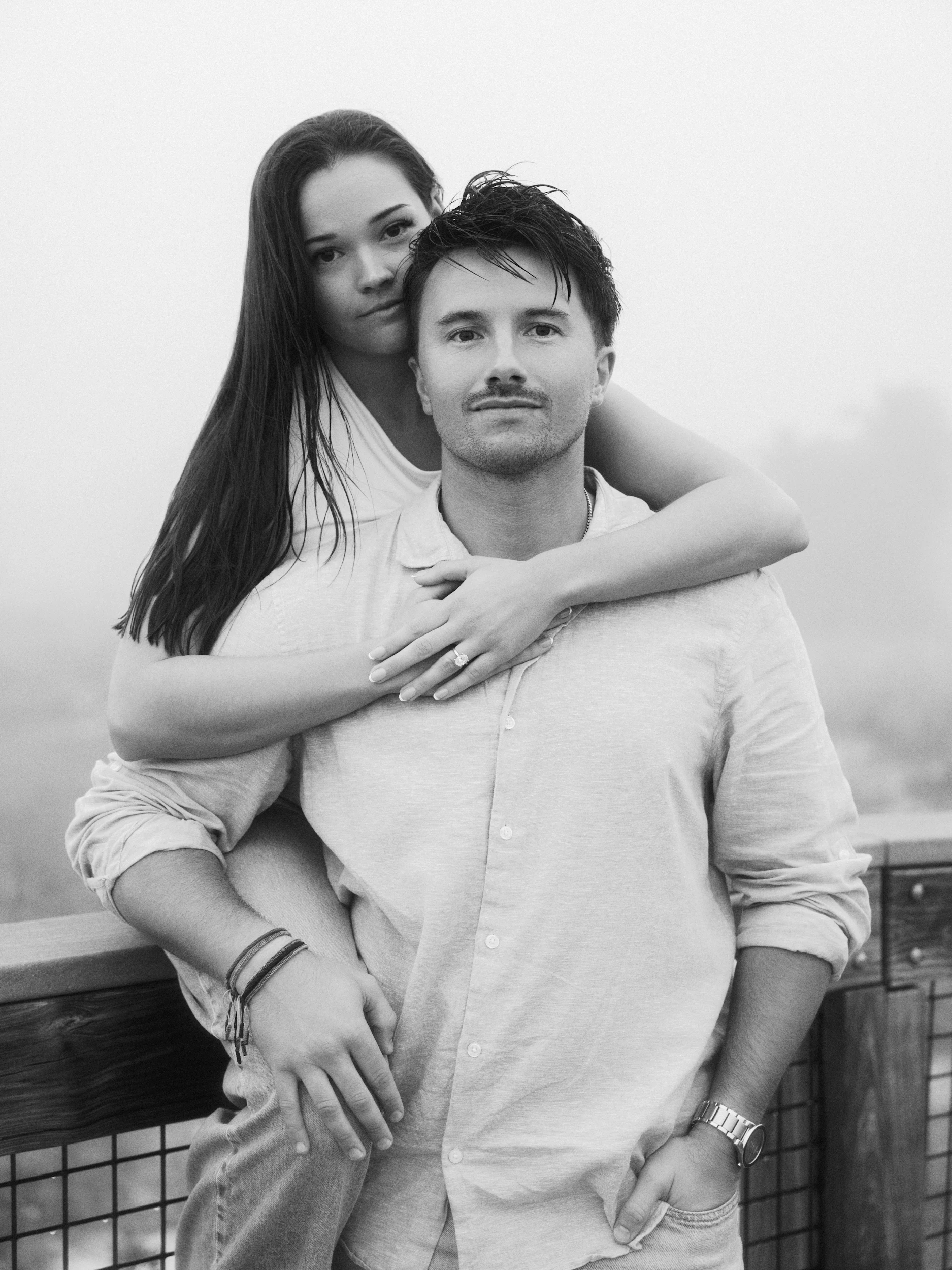 Emily and Carson engagement