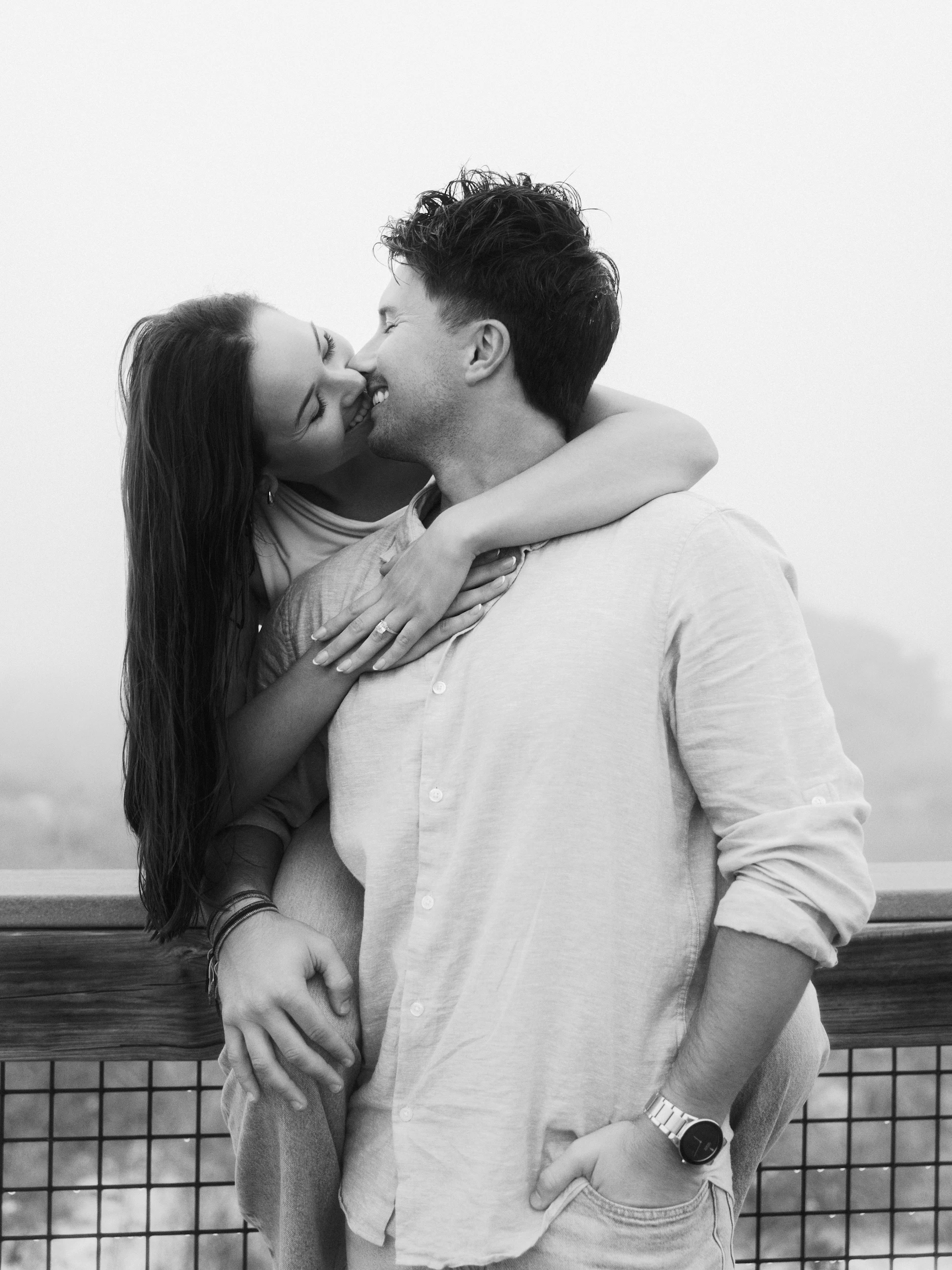 Emily and Carson engagement