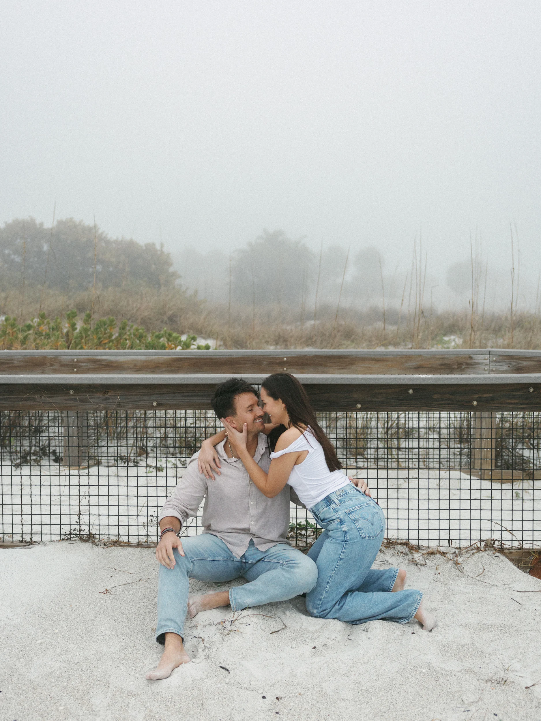 Emily and Carson engagement