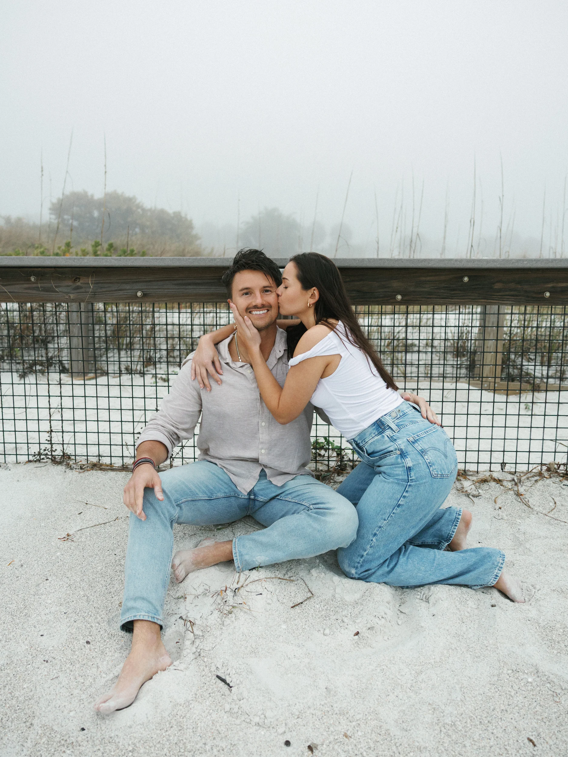 Emily and Carson engagement