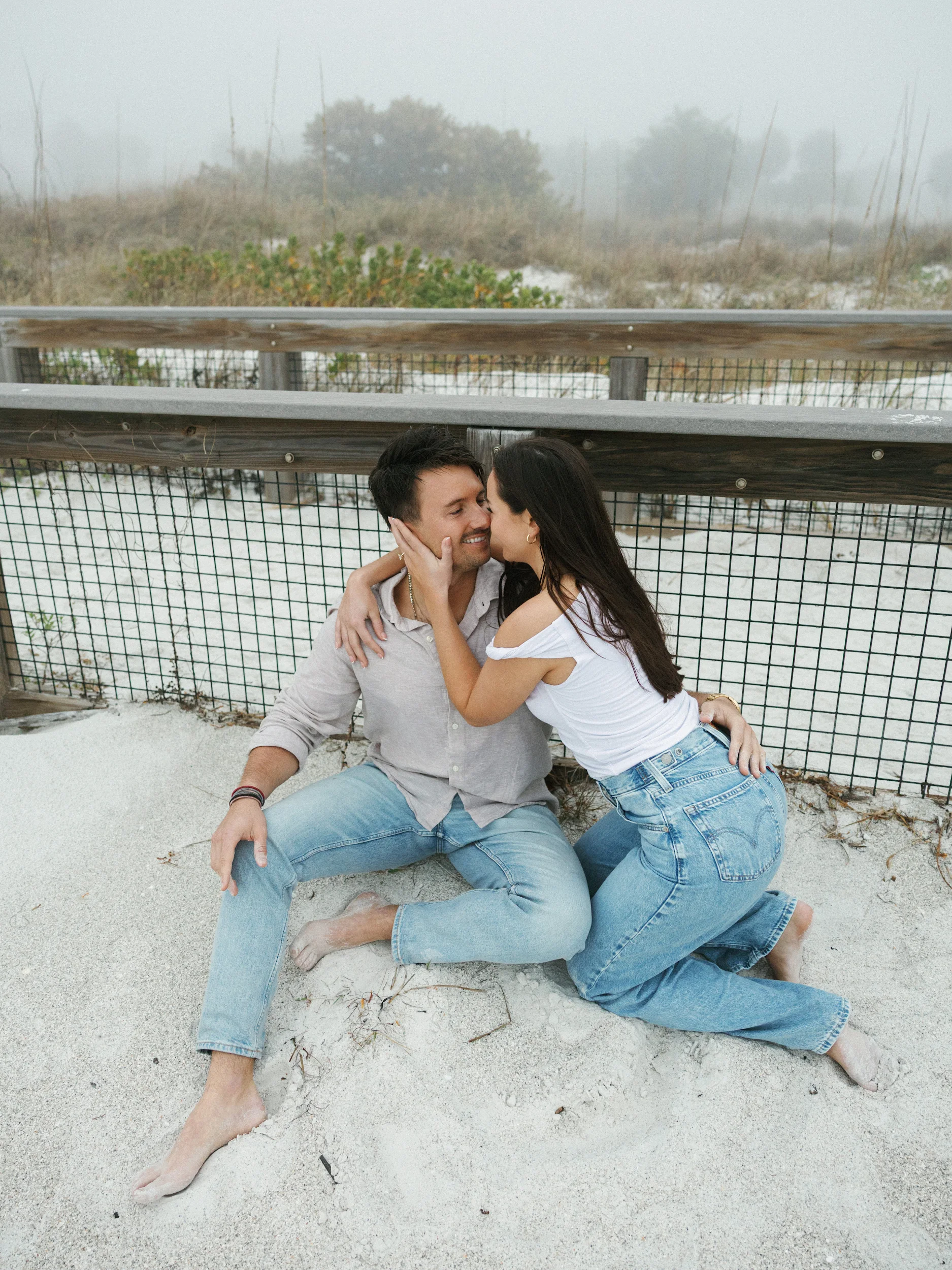 Emily and Carson engagement