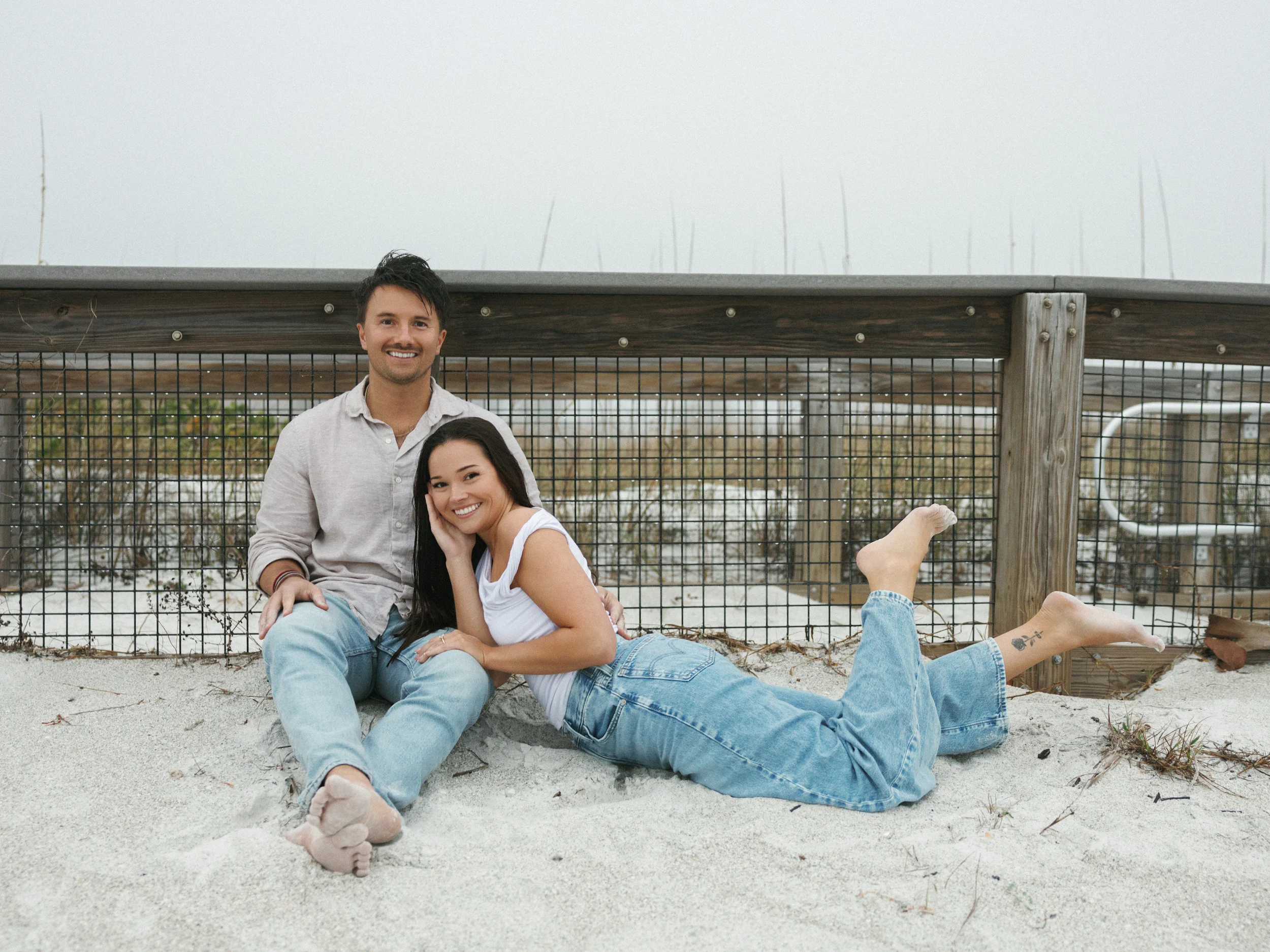 Emily and Carson engagement