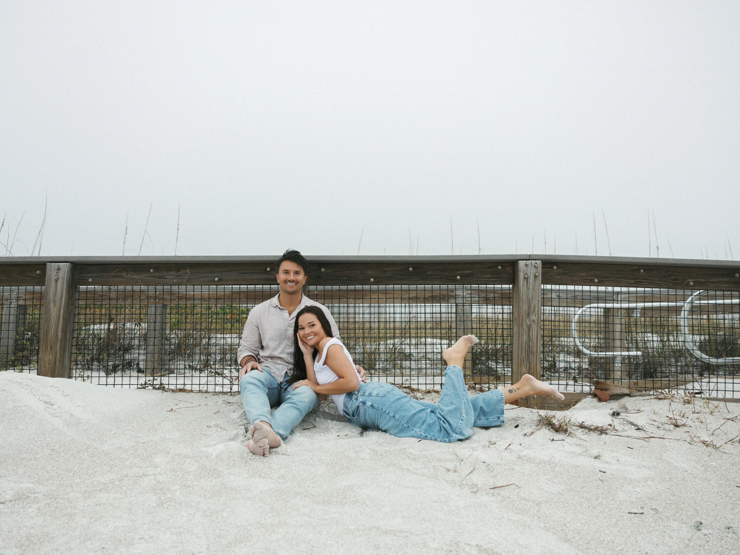 Emily and Carson engagement