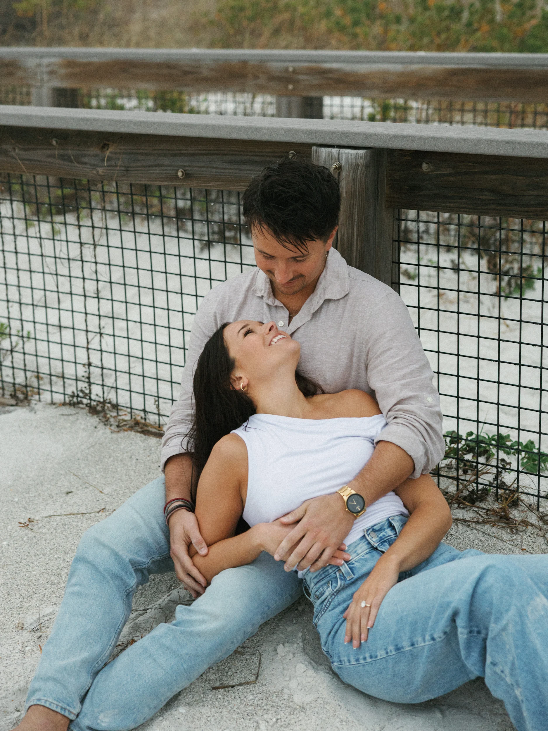 Emily and Carson engagement