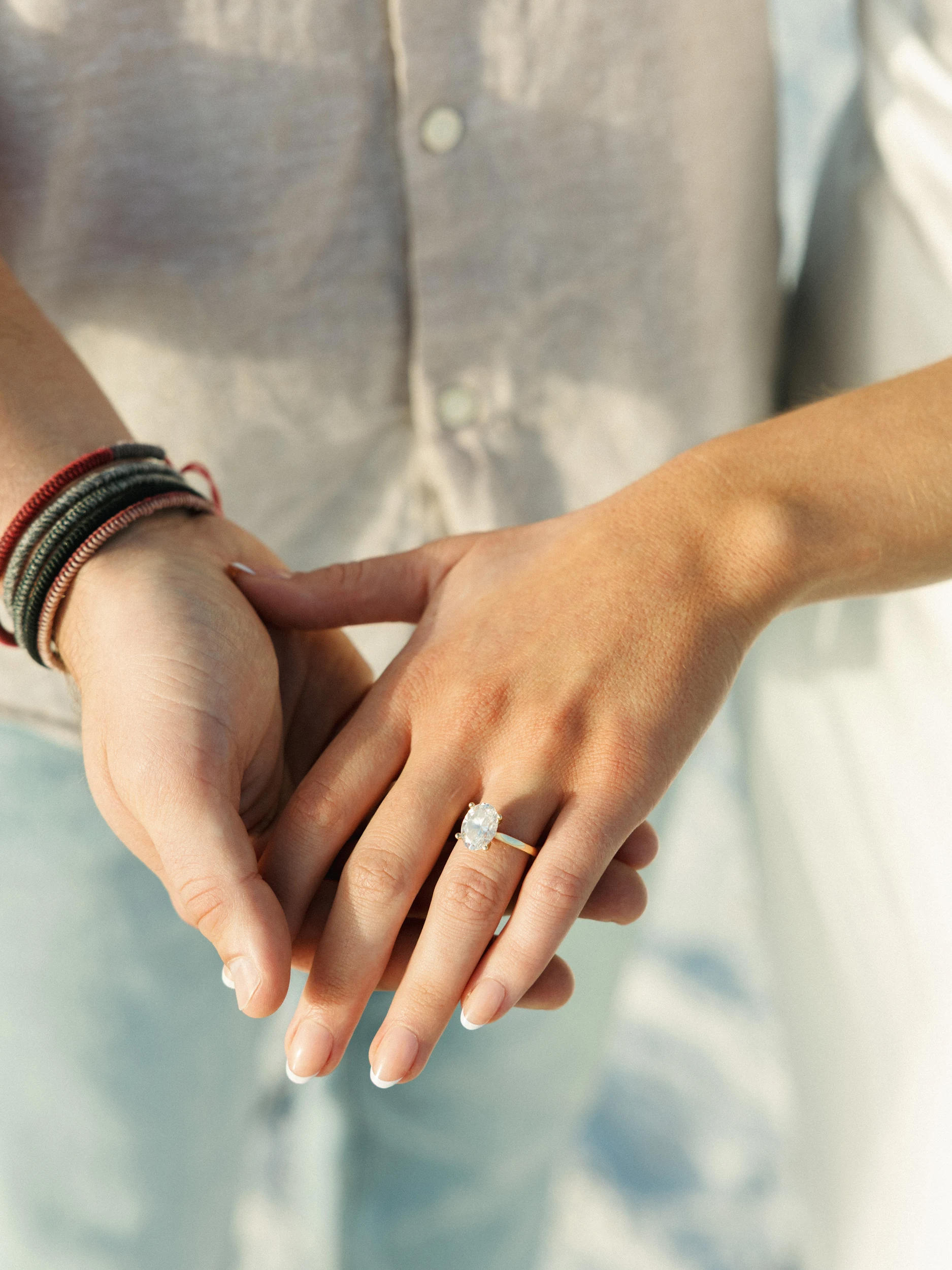 Emily and Carson engagement