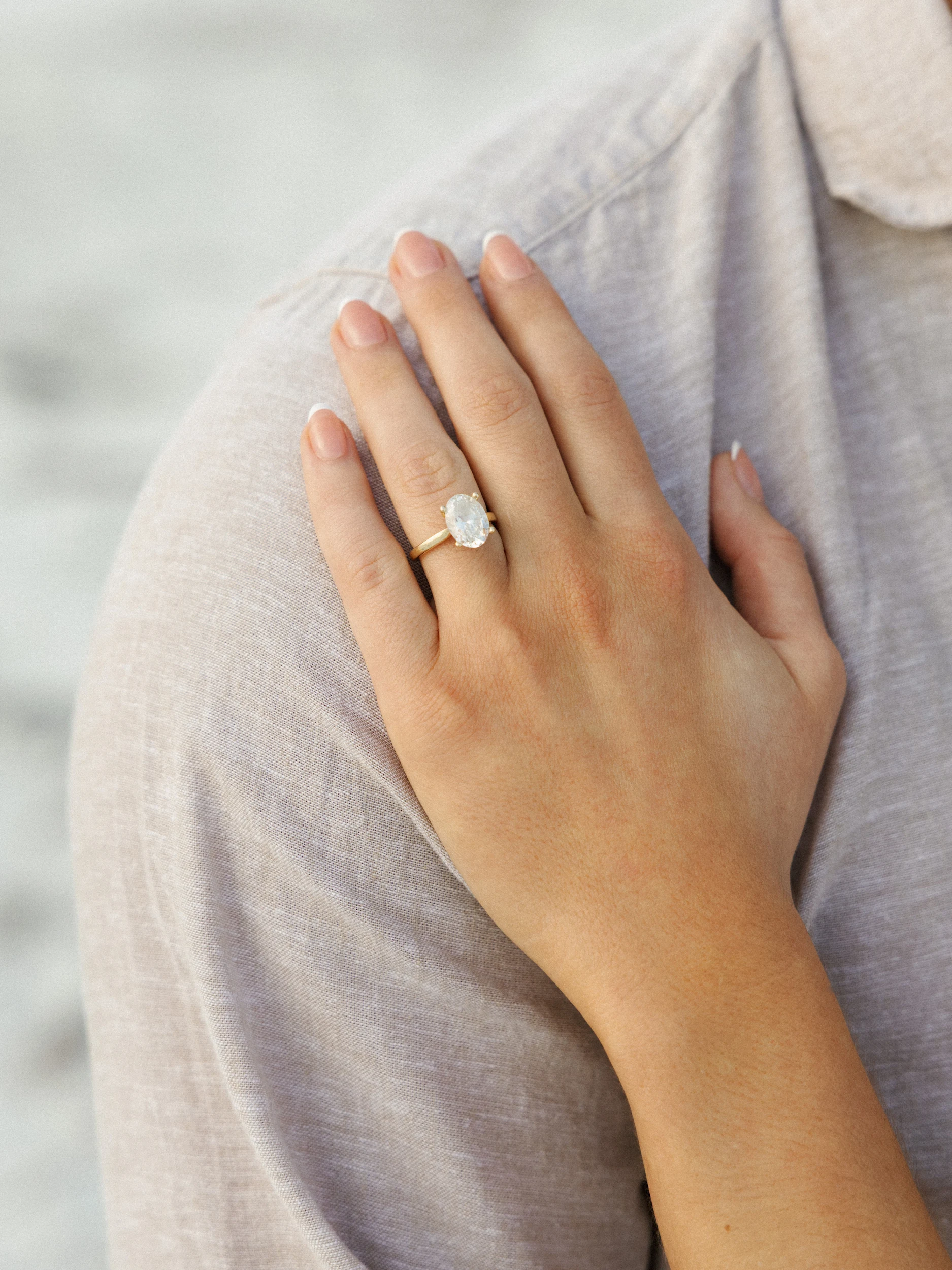 Emily and Carson engagement